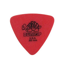 Jim Dunlop Tortex Triangle Red 0.50mm Picks