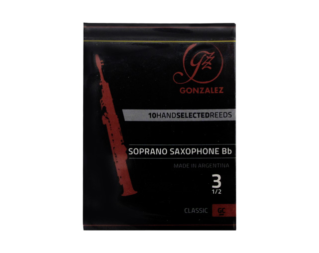 Palheta Sax Soprano Gonzalez Classic 3.5