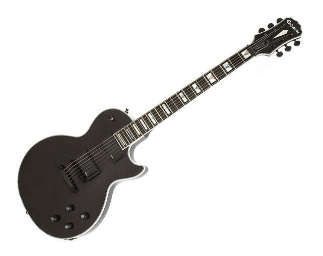 epiphone les paul prophecy ex midnight ebony