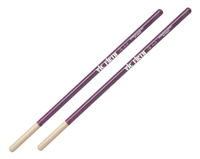 Baquetas Percussão Vic Firth SAA2 Alex Acuna El Palo Lilas
