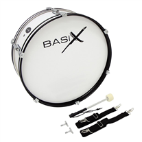 Bombo de Marcha Basix 227 Branco