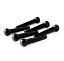 Pine para Guitarra Taylor Bridge Black Plastic 6 UN