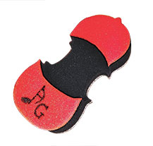 Acousta Grip Protégé Red Violin Shoulder Rest