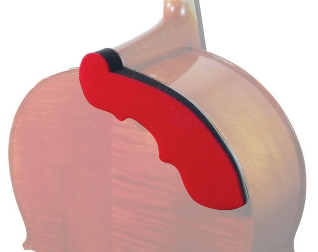Acousta Grip Virtuoso Contour Red Cello Shoulder Pad