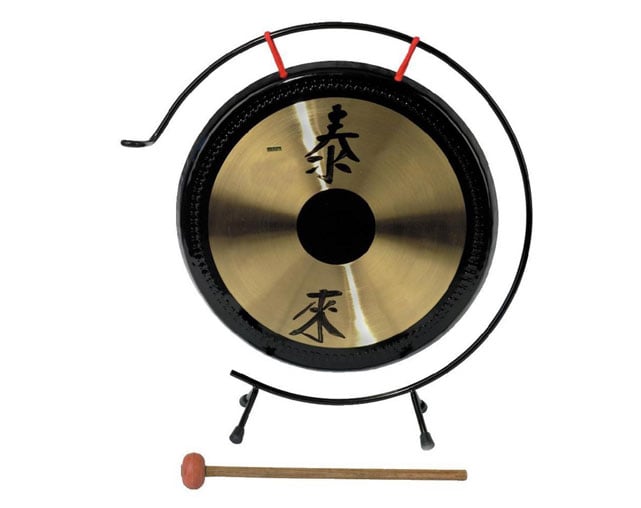 Bsx 30cm Gong with Stand and Beater