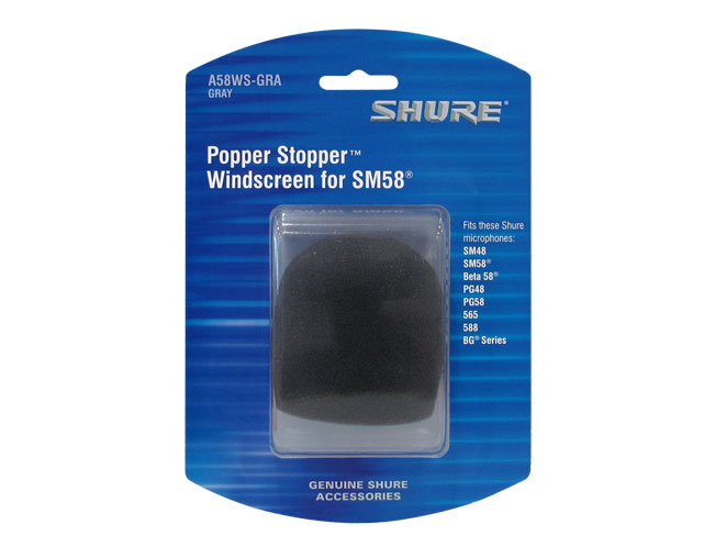 Shure A58WS Grey Anti Pop