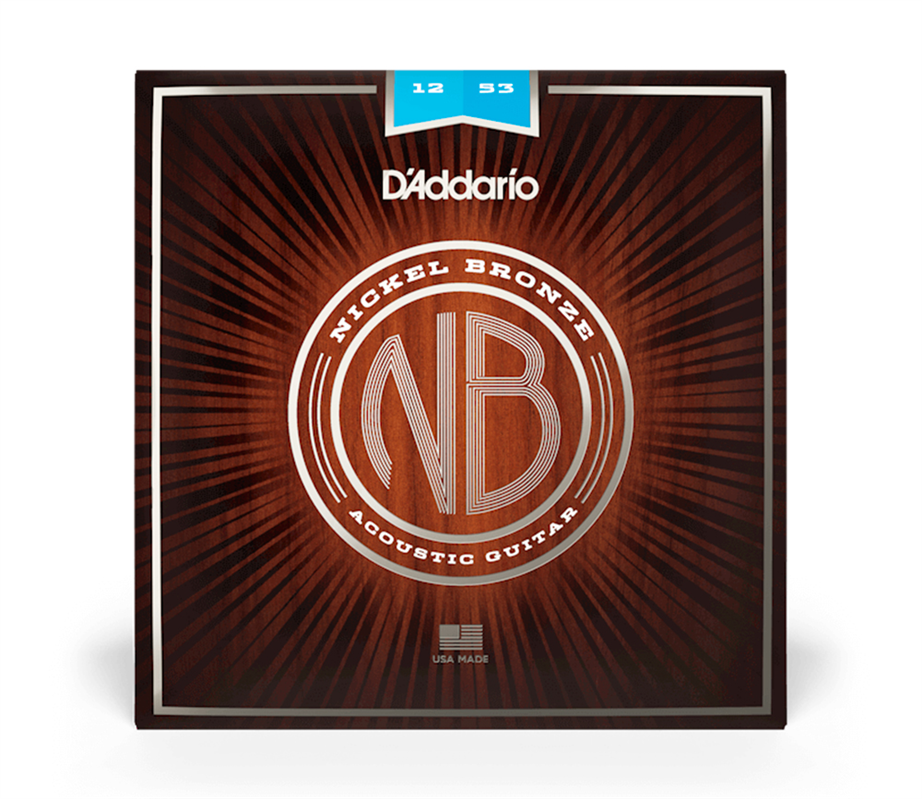D'Addario NB1253 012-053 Acoustic Guitar String Set