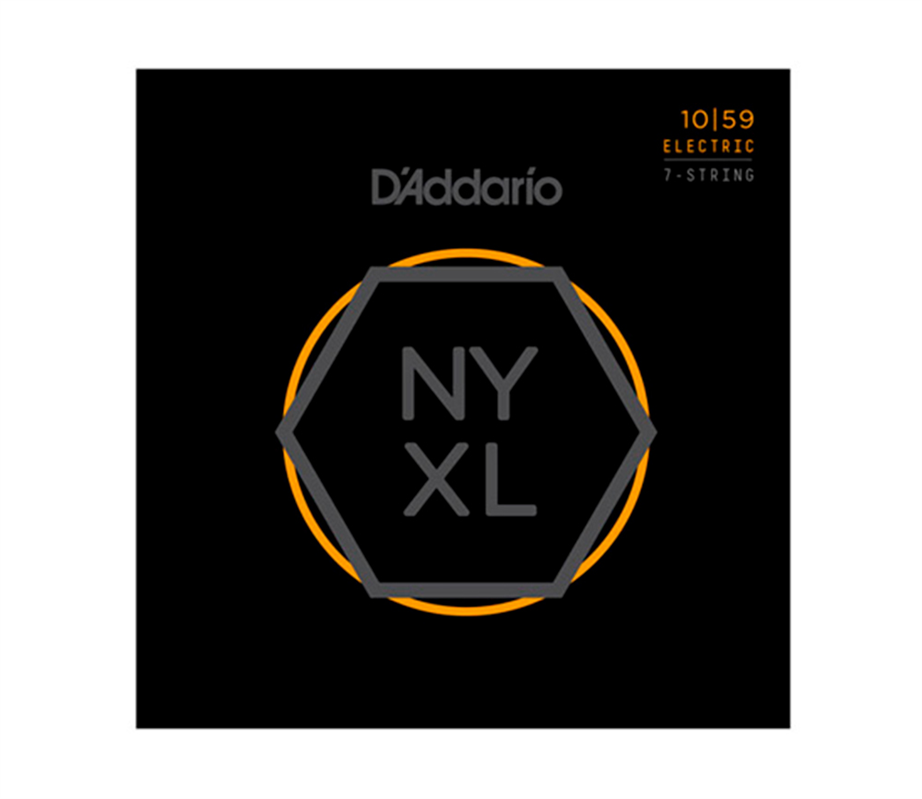 D'Addario NYXL1059 7 Strings 010-059 Electric Guitar String Pack