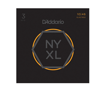 D'Addario NYXL10463P 3 010-046 3 Sets Electric Guitar String Pack