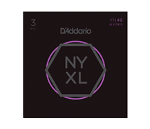 D'Addario NYXL11493P 3 011-049 3 Sets Electric Guitar String Pack