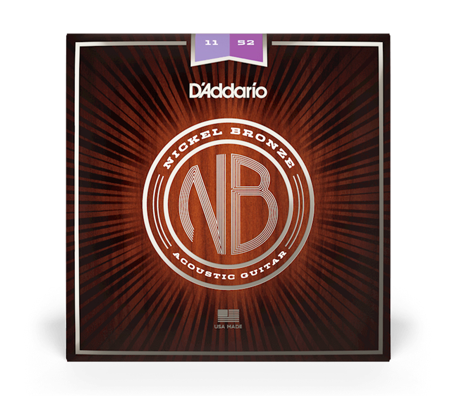 D'Addario NB1152 011-052 Acoustic Guitar String Set