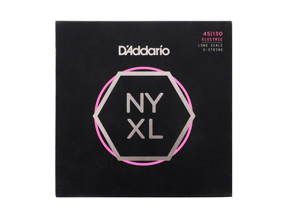 D'Addario NYXL45130 045-130 5-String Bass Guitar Strings