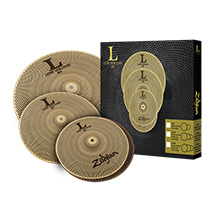 Zildjian LV348 Low Volume Hh13'+Cr14"+CrR18" Cymbal Set