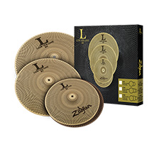 Conjunto de Pratos Zildjian LV468 Low Volume Hh14"+Cr16"+CrR18"
