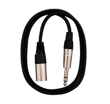 PowerAcoustics CAB2027 JackSt/XlrM 1mt Audio cable
