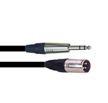 PowerAcoustics CAB2028 JackSt/XlrM 3mt Audio cable