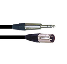 PowerAcoustics CAB2029 JackSt/XlrM 6mt Audio cable