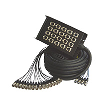 PowerAcoustics 2087 30mts 16InXlr/4OutXlr Stagebox Multicore Cable