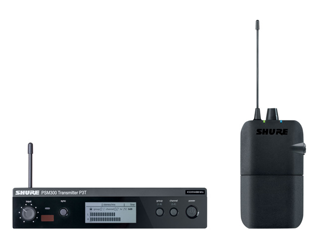 Shure PSM300 L19 630Mhz-654Mhz In Ear Wireless System