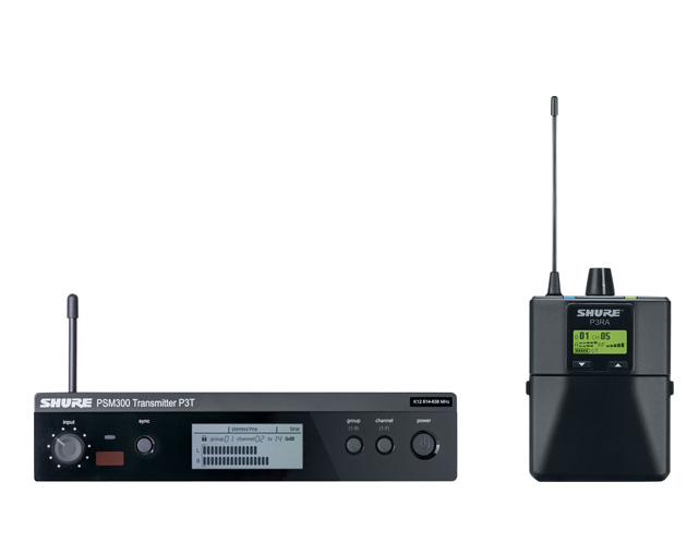Shure PSM300 Premium L19 630Mhz-654Mhz In Ear Wireless System