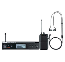 Sistema Auricular Sem Fios Shure PSM300 SE112 L19 630Mhz-654Mhz