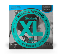 D'Addario EXL158 Baritono 013-062 Electric guitar strings