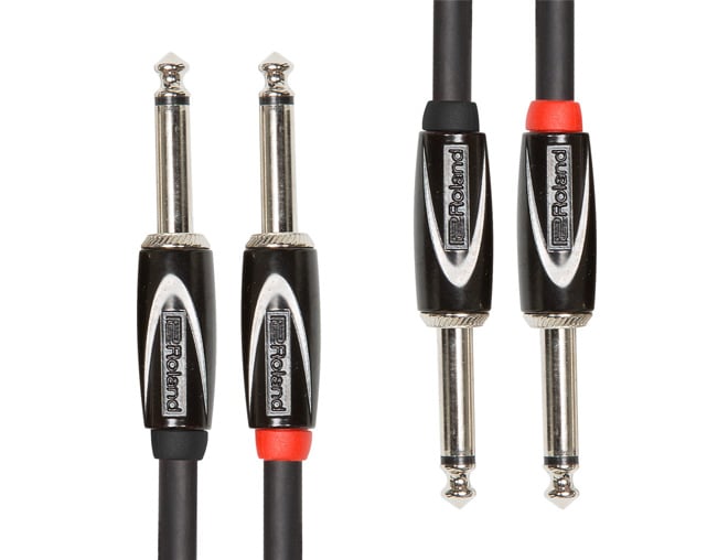 Cabo Instrumento Roland RCC-10-2814 3mts 2xJackM/2xJackM