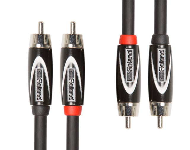 Roland RCC-3-2R2R 1mt 2xRcaM/2xRcaM Audio Cable
