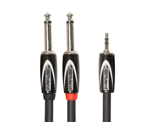 Roland RCC-5-3528 1,5mt MJackSt/2xJackM Audio Cable