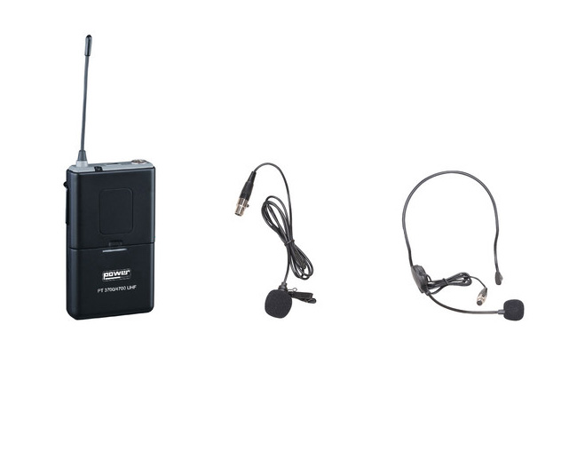 PowerAcoustics PT3700/4700 UFH Wireless Microphone Pack