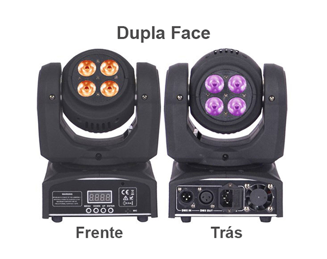 PowerLighting Pocket Wash/Wash Hexa Moving Head LED
