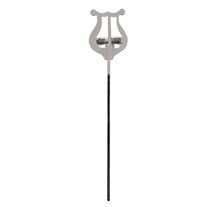 Obrac 1202 Straight Nickel-plated Tuba/Euphonium Marching Music Stand