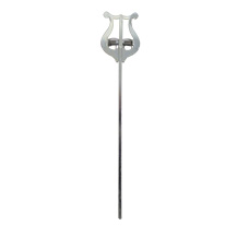 Obrac 1237 Straight Nickel-plated Tuba/Euphonium Marching Music Stand