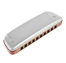 Harmonica Diatónica Hohner Golden Melody C 20