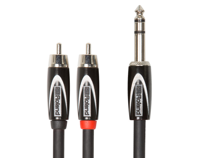 Roland RCC-5-TR2R 1,5mt JackSt/2xRcaM Audio Cable