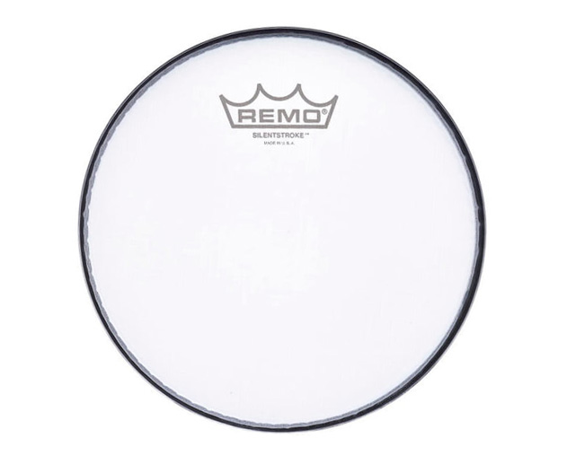 Remo Silentstroke White 08" Practice Head