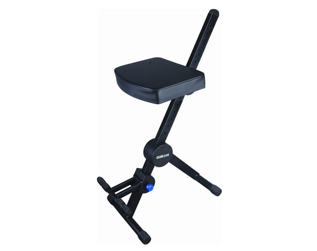 Banco Guitarrista Quick-lok DX739 c/apoio pes Preto