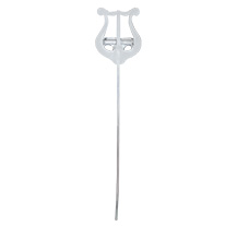 Obrac 1289 Nickel-plated 25cm Marching Stand