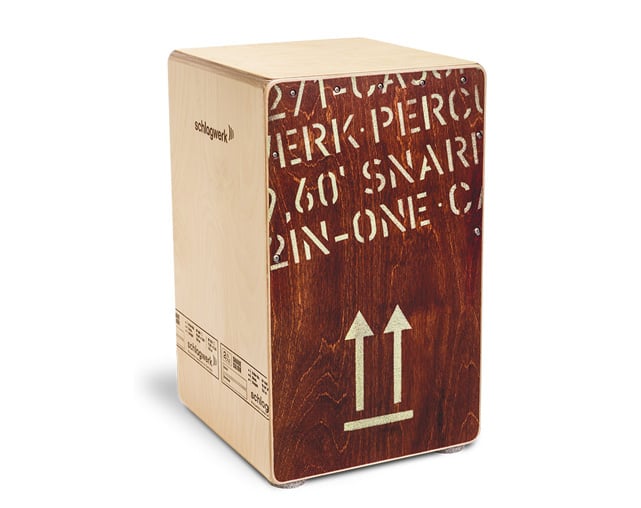 Cajon Schlagwerk CP404 2inOne Large Red Edition