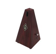 Wittner 855111 Pyramid Mahogany with Bell Mechanical Metronome