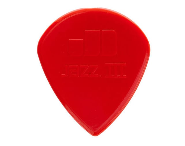 Jim Dunlop Jazz III Red 24 UN Picks