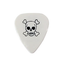 Fire&stone Skull White 0.81mm Picks