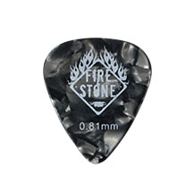 Fire&stone Celluloid Grey 0.81mm Picks
