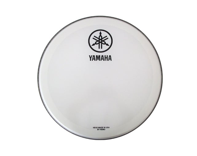 Yamaha P312-18-YV12391 Logo New White 18" Bass Drum Head