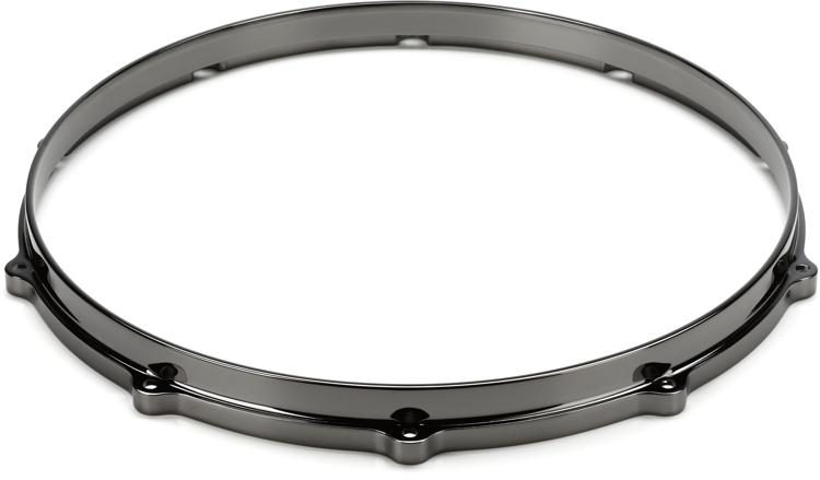 Tama MDH1410BN Black Nickel 14" 10 Holes Snare Hoop