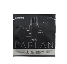 Corda Violino 4/4 D'Addario Kaplan Vivo KV314 Medium Tension Sol