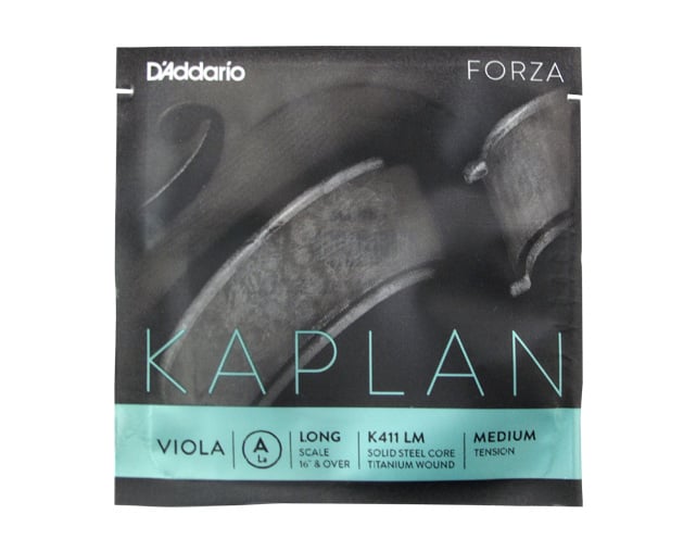 D'Addario Kaplan Forza K411 A Long scale Medium Viola string