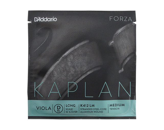 D'Addario Kaplan Forza K412 D Long scale Medium tension Viola string
