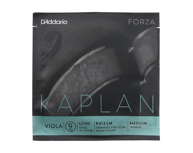 D'Addario Kaplan Forza K413 G Long scale Medium tension Viola string