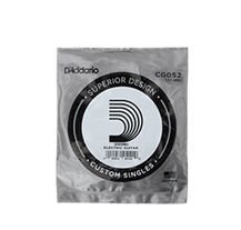 D'Addario Flat Wound CG052 Individual Guitar String